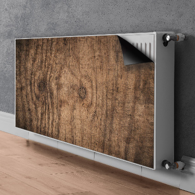 Magnetische radiatormat Oud hout