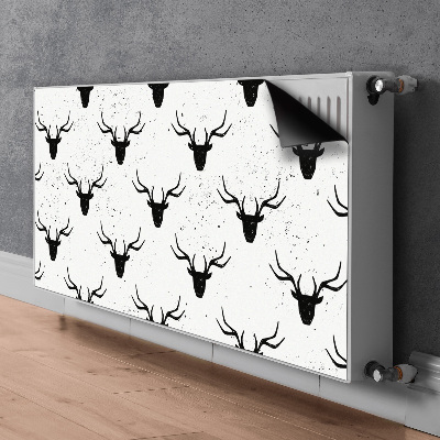 Decoratieve radiatormat Hertenhoofd