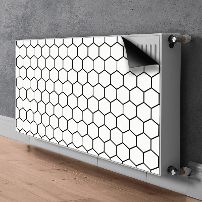 Decoratieve radiatormagneet Honingplaatpatroon