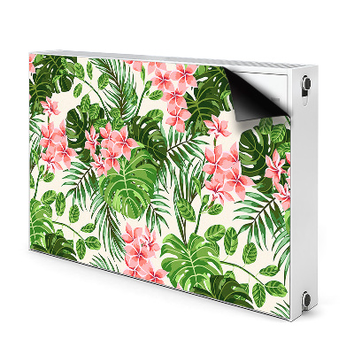 Magnetische bedrukte mat Hawaii bloemen