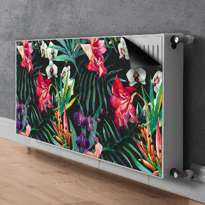 Decoratieve radiatormat Amazone jungle