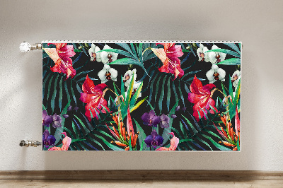 Decoratieve radiatormat Amazone jungle