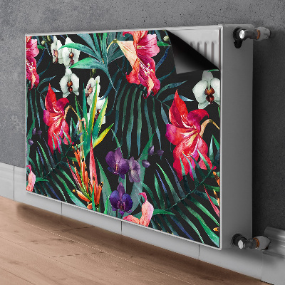 Decoratieve radiatormat Amazone jungle