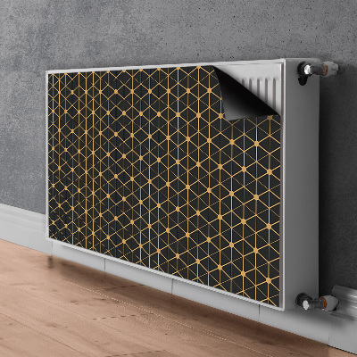 Magnetische radiatormat Hexagons