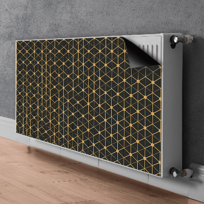 Magnetische radiatormat Hexagons