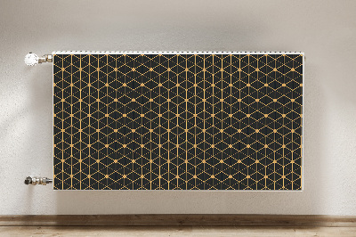 Magnetische radiatormat Hexagons