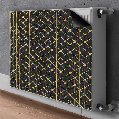 Magnetische radiatormat Hexagons