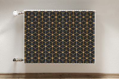 Magnetische radiatormat Hexagons