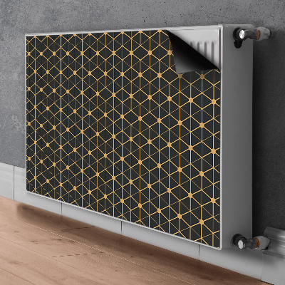 Magnetische radiatormat Hexagons