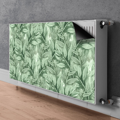 Decoratieve radiatormat Gladde bladeren