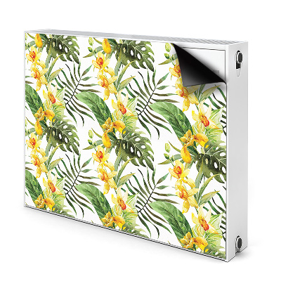 Decoratieve radiatormat Exotisch blad