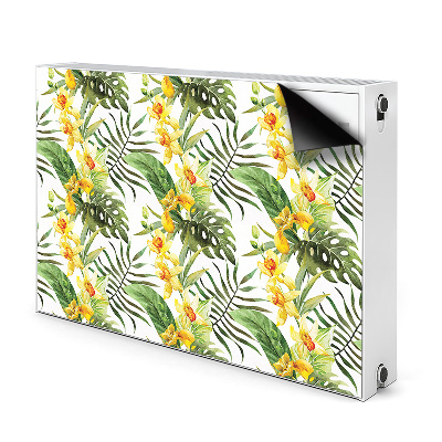 Decoratieve radiatormat Exotisch blad