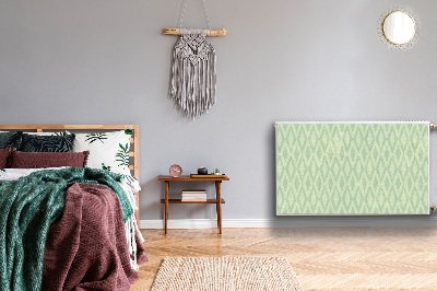 Decoratieve radiatormagneet Groene rombs