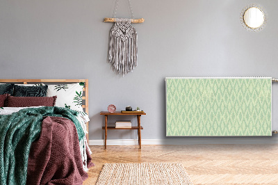 Decoratieve radiatormagneet Groene rombs