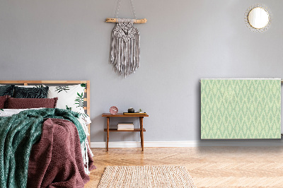 Decoratieve radiatormagneet Groene rombs