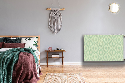 Decoratieve radiatormagneet Groene rombs