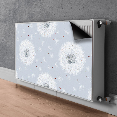 Decoratieve radiatormat Paardenbloem