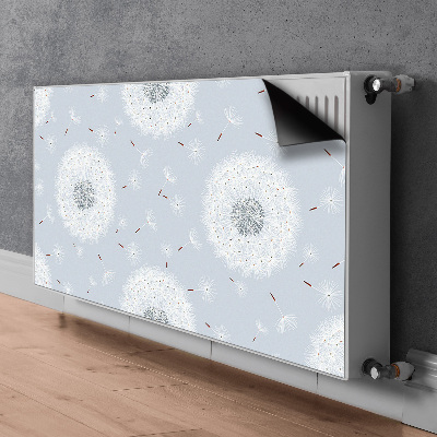 Decoratieve radiatormat Paardenbloem