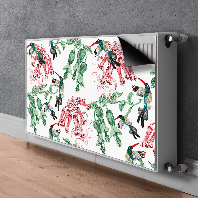 Decoratieve radiatormagneet Kruiden en vogels