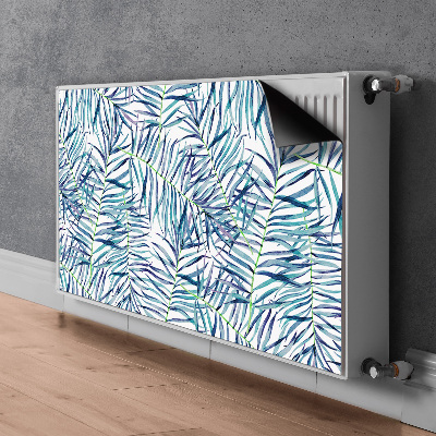 Decoratieve radiatormat Exotische bladeren