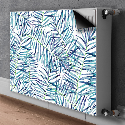 Decoratieve radiatormat Exotische bladeren