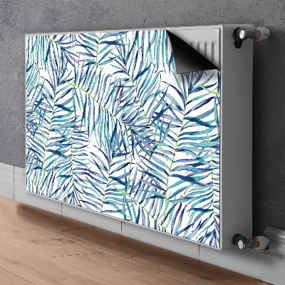 Decoratieve radiatormat Exotische bladeren