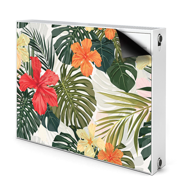 Decoratieve radiatormat Hawaiiaans eiland