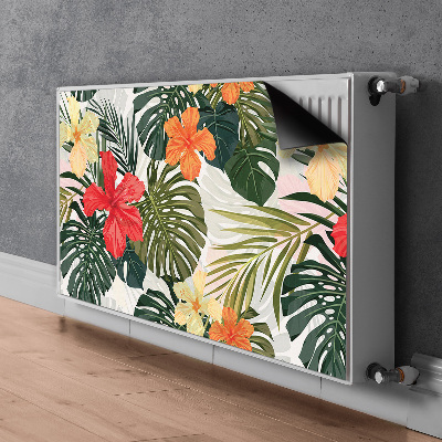 Decoratieve radiatormat Hawaiiaans eiland