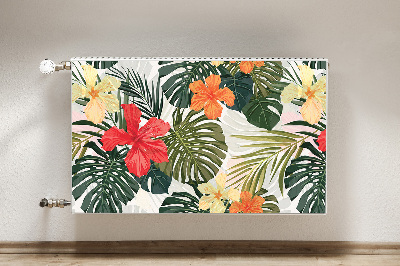 Decoratieve radiatormat Hawaiiaans eiland