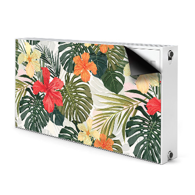 Decoratieve radiatormat Hawaiiaans eiland