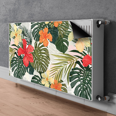 Decoratieve radiatormat Hawaiiaans eiland