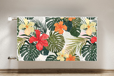 Decoratieve radiatormat Hawaiiaans eiland