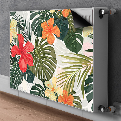 Decoratieve radiatormat Hawaiiaans eiland