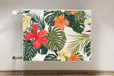 Decoratieve radiatormat Hawaiiaans eiland