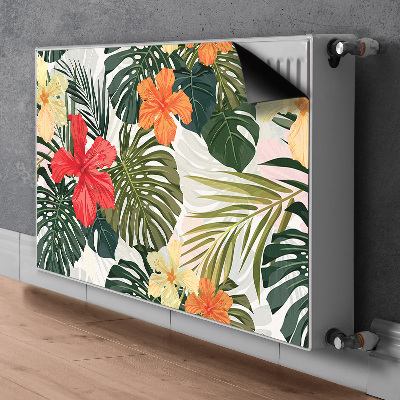 Decoratieve radiatormat Hawaiiaans eiland