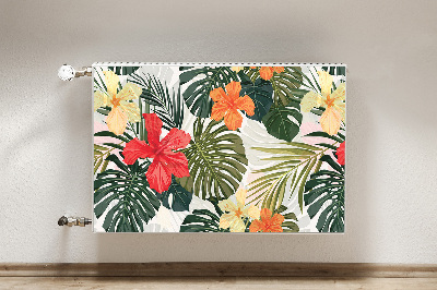 Decoratieve radiatormat Hawaiiaans eiland