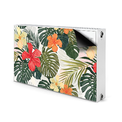 Decoratieve radiatormat Hawaiiaans eiland