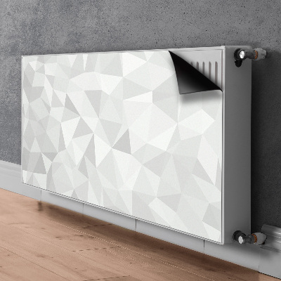 Decoratieve radiatormat Geometrische abstractie