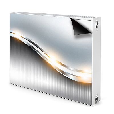 Magnetische mat voor de radiator Zilveren doorgang