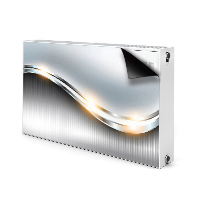 Magnetische mat voor de radiator Zilveren doorgang