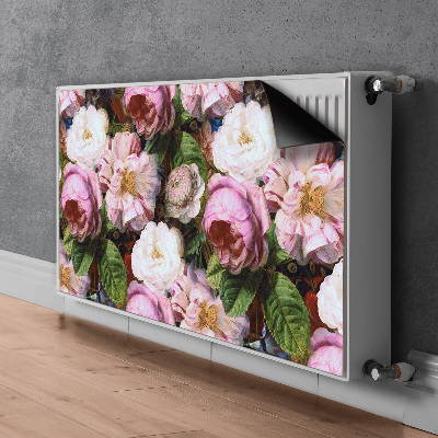 Magnetische mat voor de radiator Garden of roses