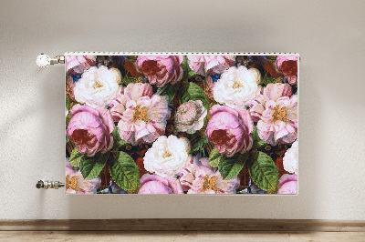 Magnetische mat voor de radiator Garden of roses