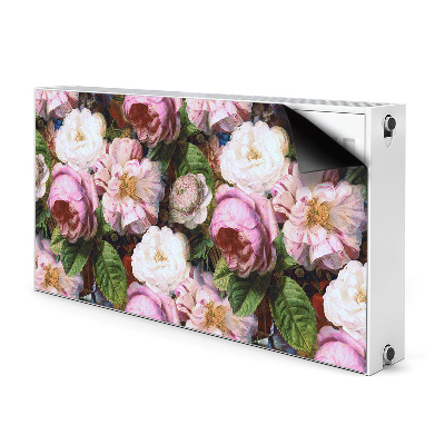 Magnetische mat voor de radiator Garden of roses