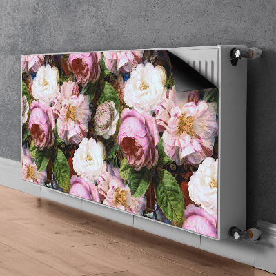 Magnetische mat voor de radiator Garden of roses