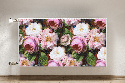 Magnetische mat voor de radiator Garden of roses