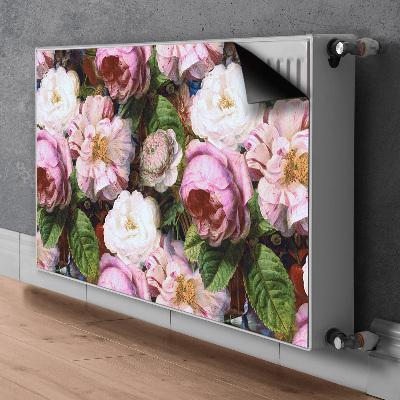 Magnetische mat voor de radiator Garden of roses