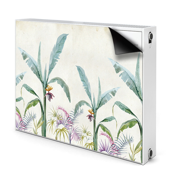 Decoratieve radiatormat Jungle vegetatie