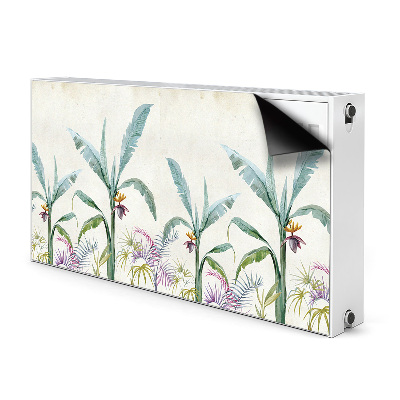 Decoratieve radiatormat Jungle vegetatie