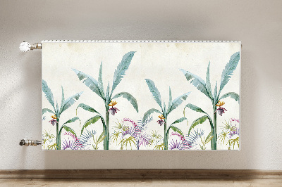 Decoratieve radiatormat Jungle vegetatie