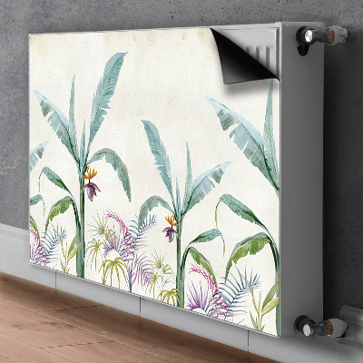 Decoratieve radiatormat Jungle vegetatie